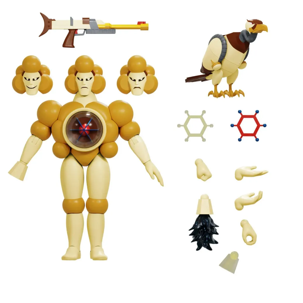 SilverHawks Ultimates Actionfigur Mo-Lec-U-Lar 18 cm