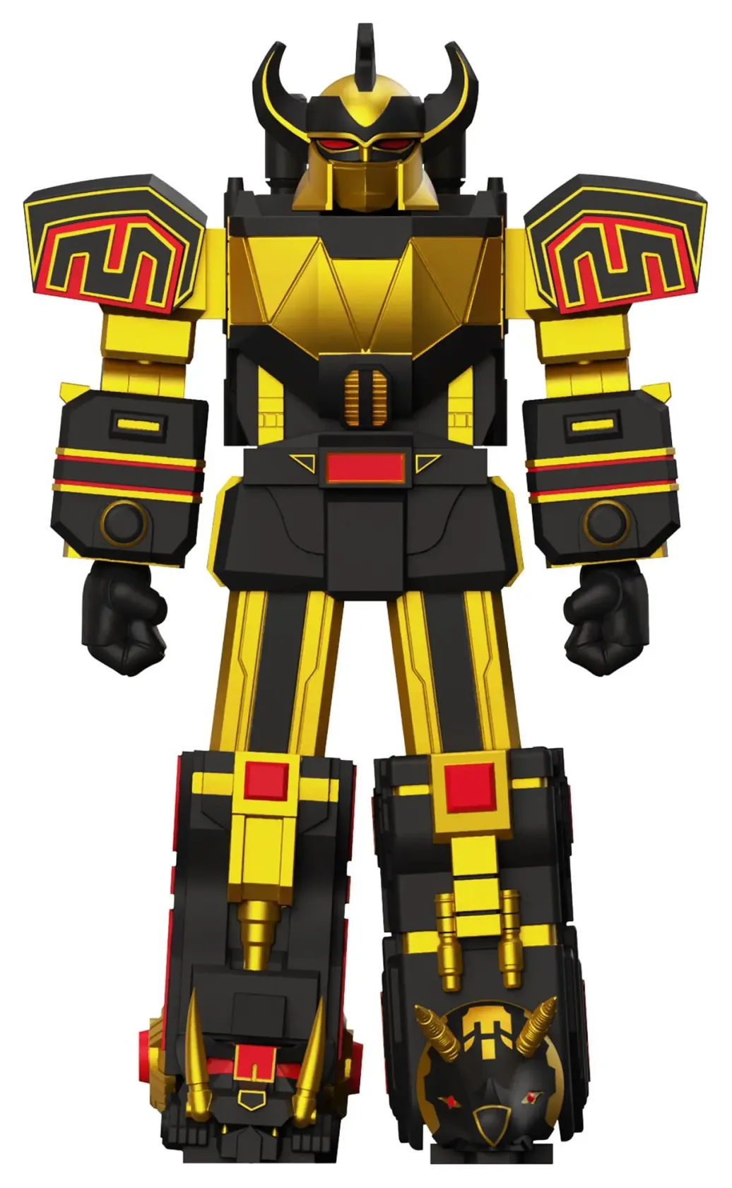 Power Rangers Ultimates Actionfigur Megazord (Black/Gold) 18 cm