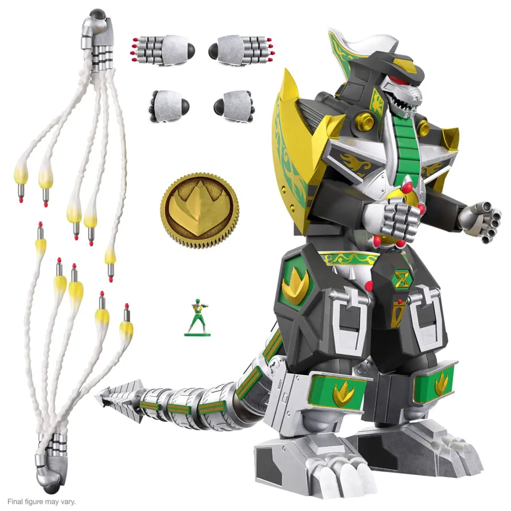 Mighty Morphin Power Rangers Ultimates Actionfigur Dragonzord 23 cm