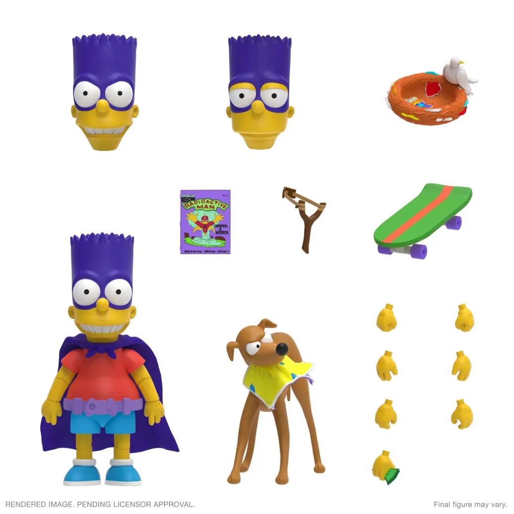 Die Simpsons Ultimates Actionfigur Bartman 18 cm