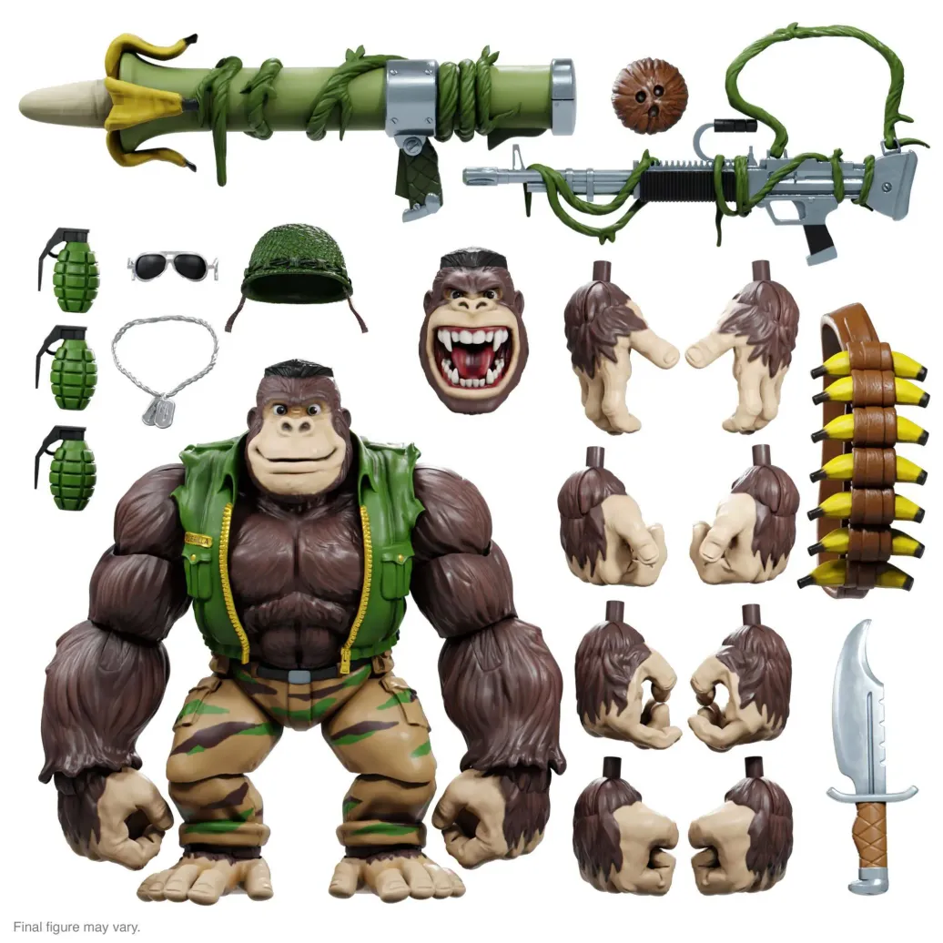 Teenage Mutant Ninja Turtles Ultimates Actionfigur Guerrilla Gorilla 20 cm