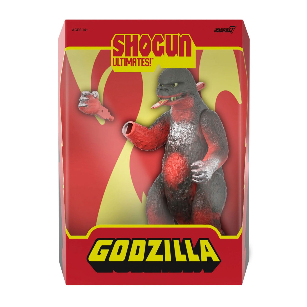 Godzilla Toho Ultimates Actionfigur Shogun Godzilla Vintage Red 18 cm
