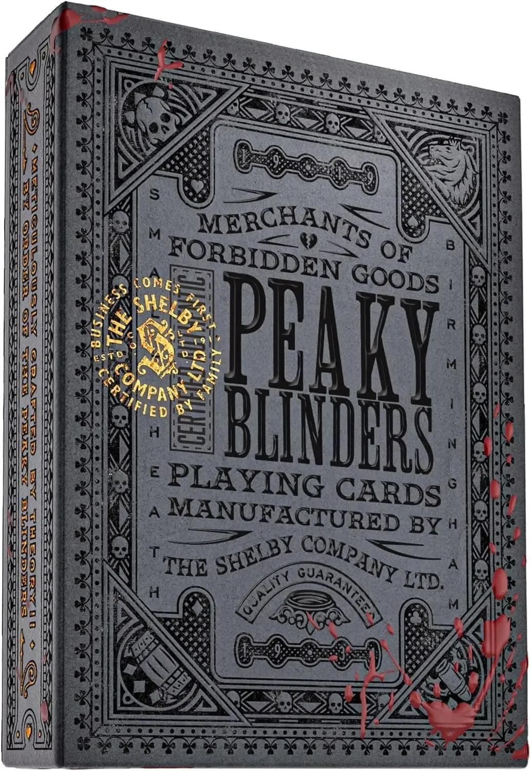 Peaky Blinders Spielkarten Forged In Smoke and Blood