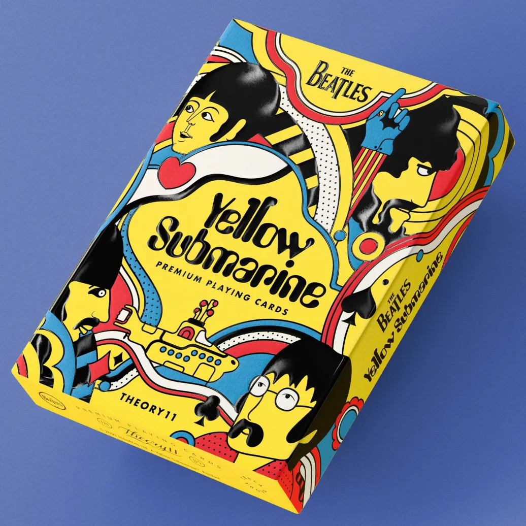 The Beatles Spielkarten Yellow Submarine