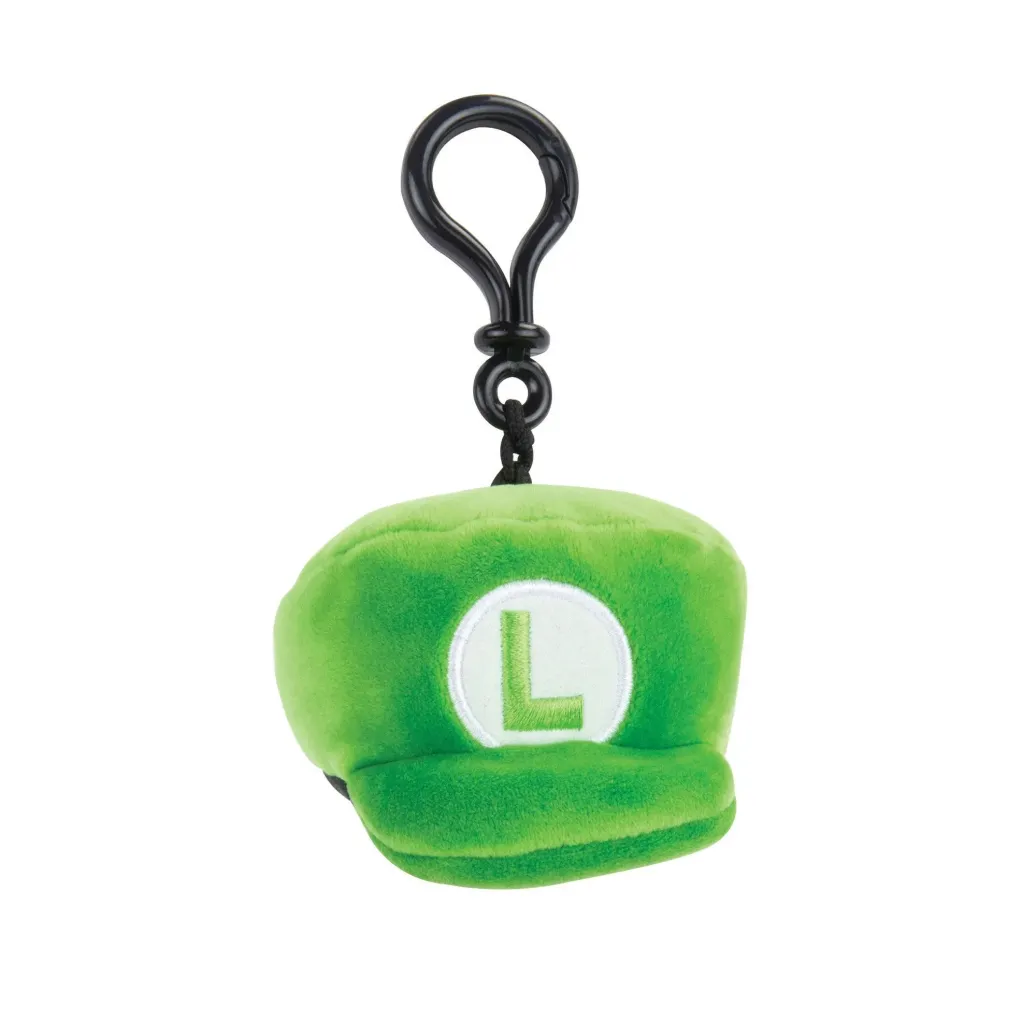 Mario Kart Mocchi-Mocchi Plüsch-Anhänger Luigi Mütze 10 cm