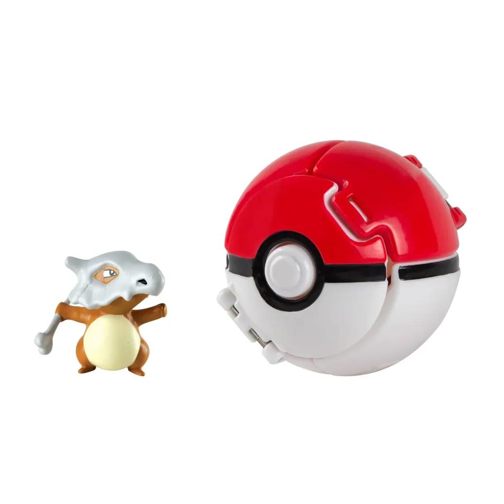 Pokémon Throw 'n' Pop Pokéball mit Figur Tragosso