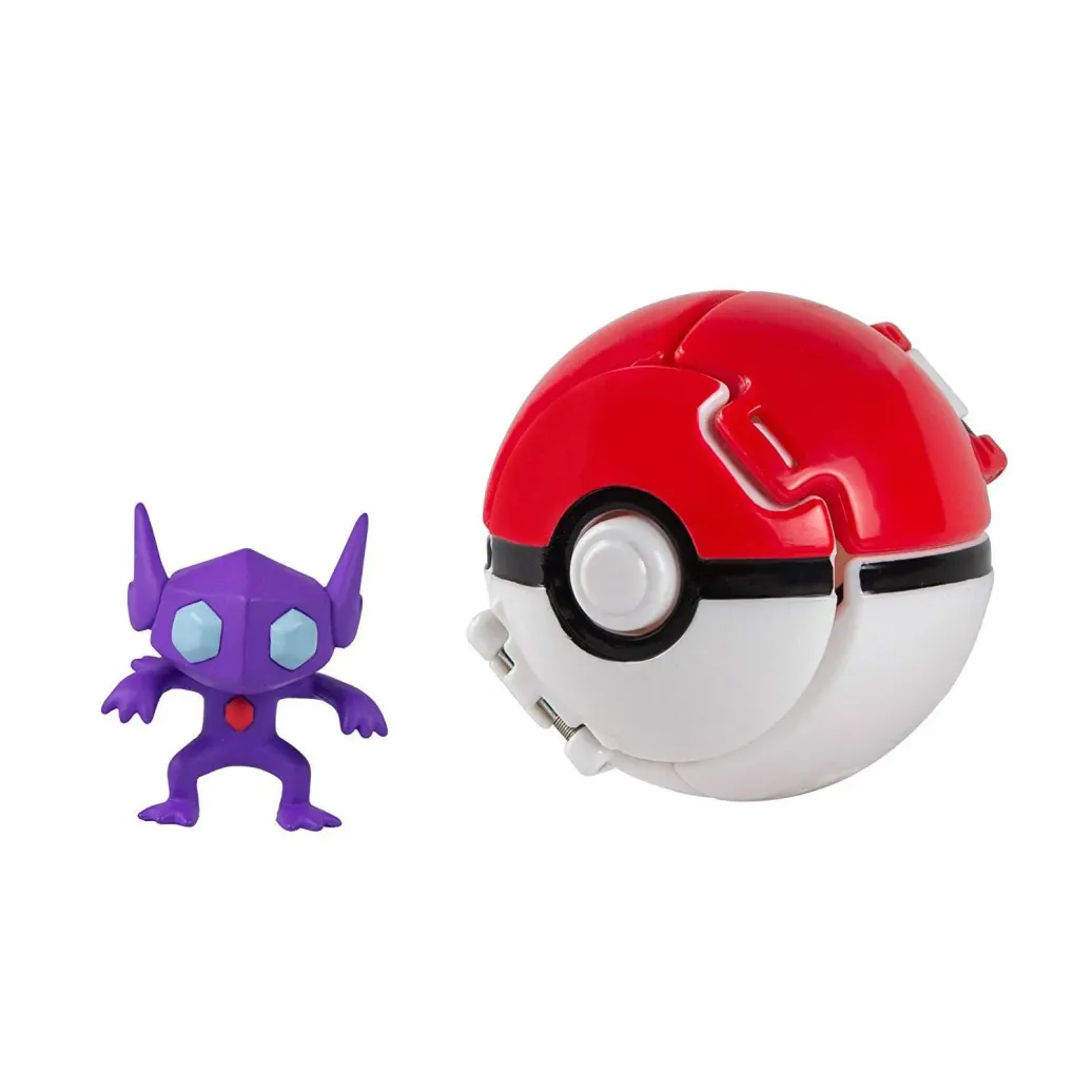 Pokémon Throw 'n' Pop Pokéball mit Figur Zobiris