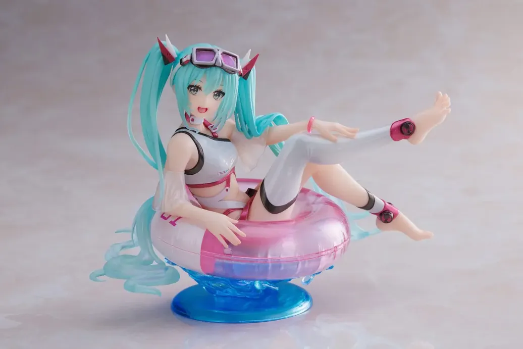 Hatsune Miku Wonderland PVC Statue Aqua Float Girls Hatsune Miku Reissue 18 cm