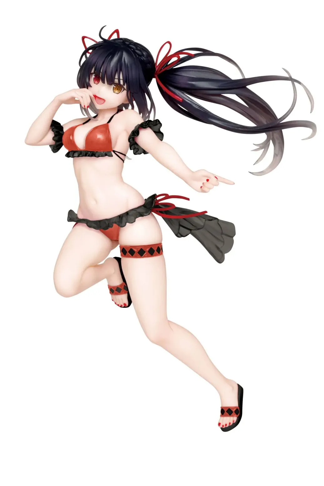Date A Bullet Coreful PVC Statue Kurumi Tokisaki Swimsuit Ver. Renewal 20 cm