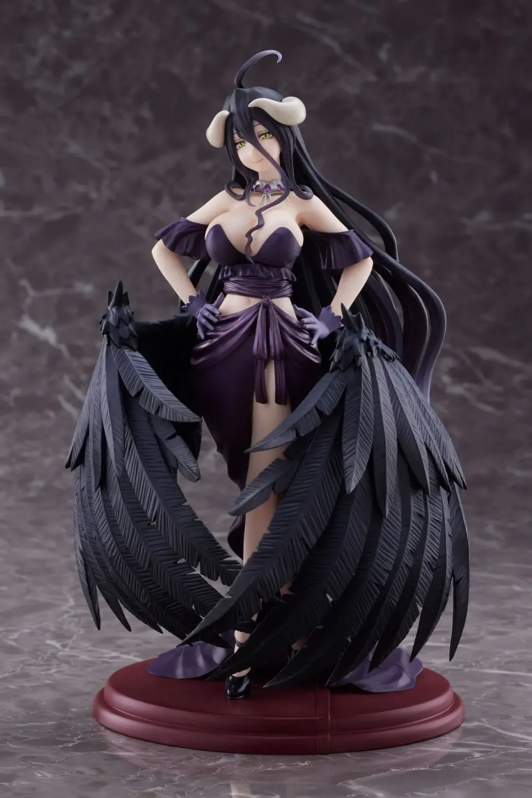 Overlord PVC Statue Albedo Black Dress Ver.