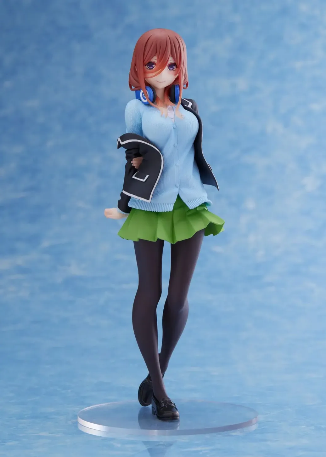 The Quintessential Quintuplets 2 PVC Statue Miku Nakano School Uniform Ver Renewal Edition