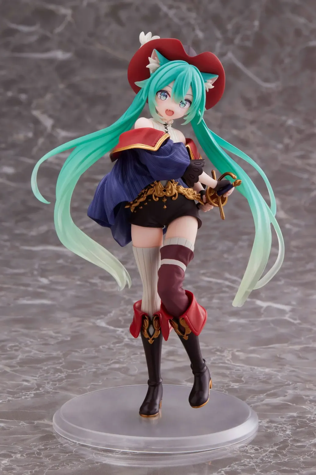 Hatsune Miku PVC Statue Hatsune Miku Wonderland Puss in Boots 18 cm 
