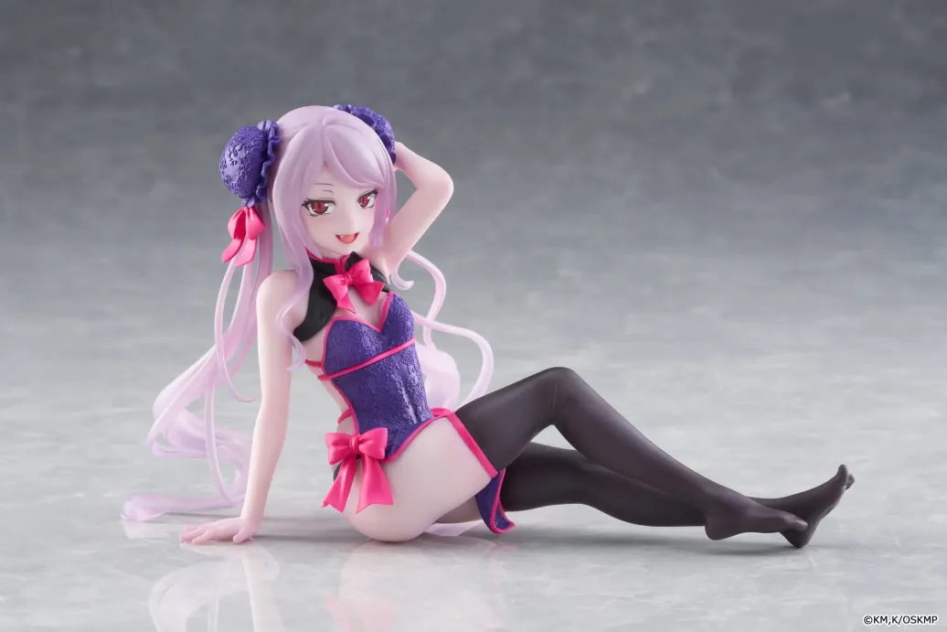 Overlord Desktop Cute PVC Statue Shalltear Chinese Dress Ver. 13 cm