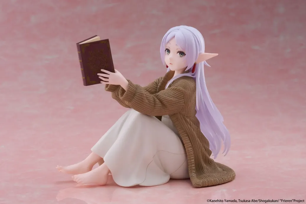 Frieren: Beyond Journey's End PVC Statue Desktop Cute Figure Frieren Roomwear Ver. 13 cm 