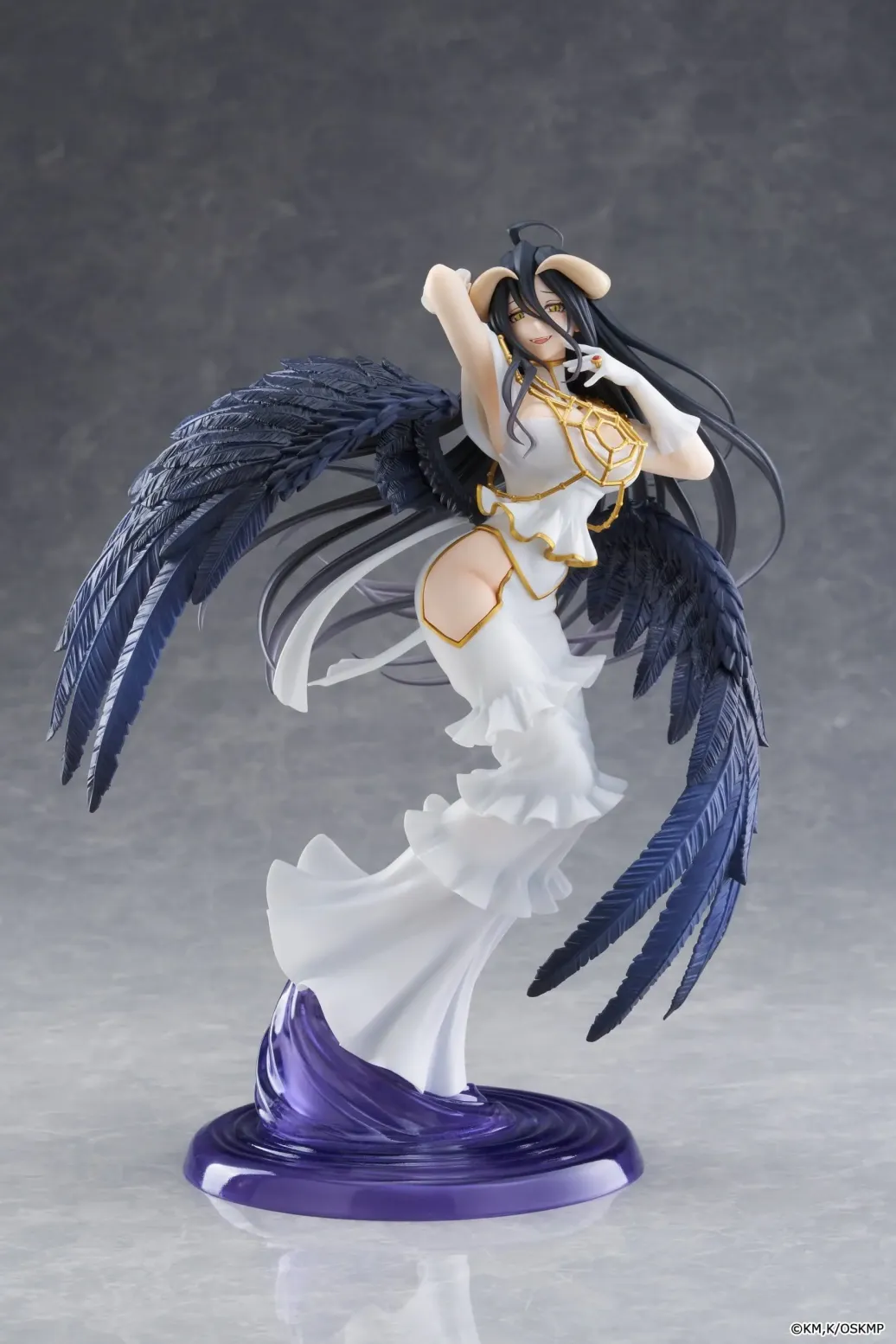 Overlord T-most PVC Statue Albedo Pure White Devil Ver. 29 cm 