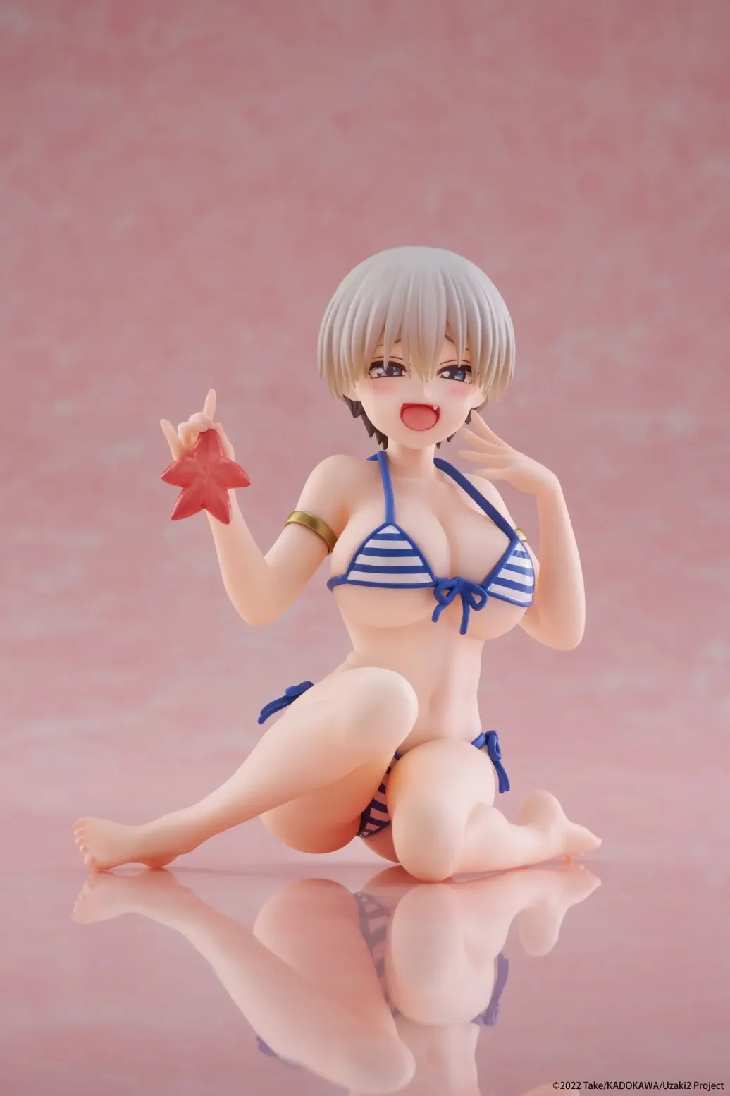 Uzaki-chan Wants to Hang Out! Desktop Cute PVC Figur Hana Uzaki (Swim wear Ver.) 13 cm