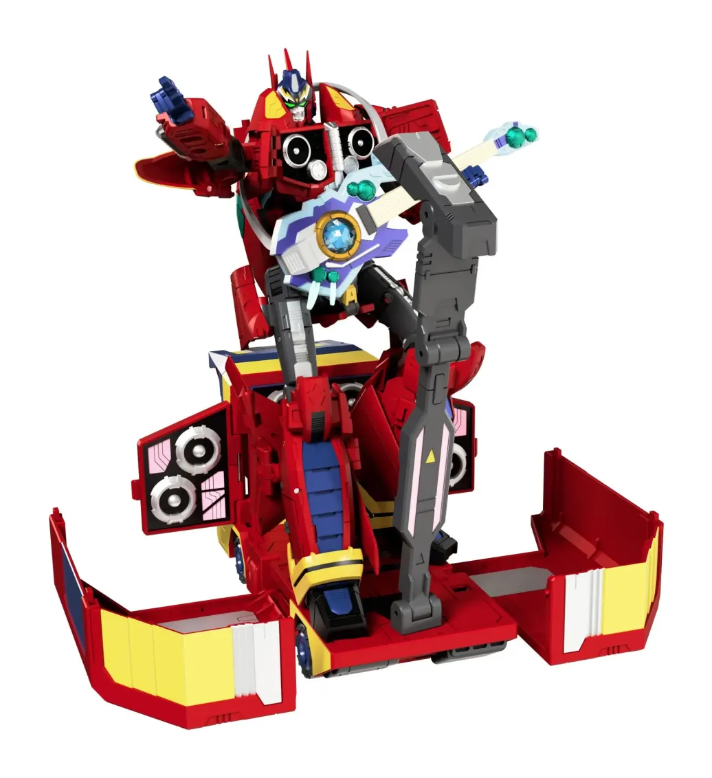 Transformers x Macross 7 Synergenex Actionfigur Basara Prime