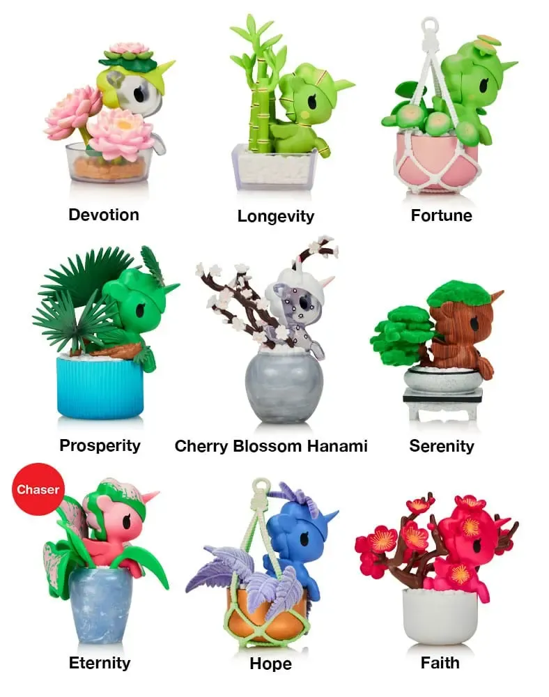 Unicorno Blind Box Figuren Sortiment Botanical Harmony 7 cm (8)