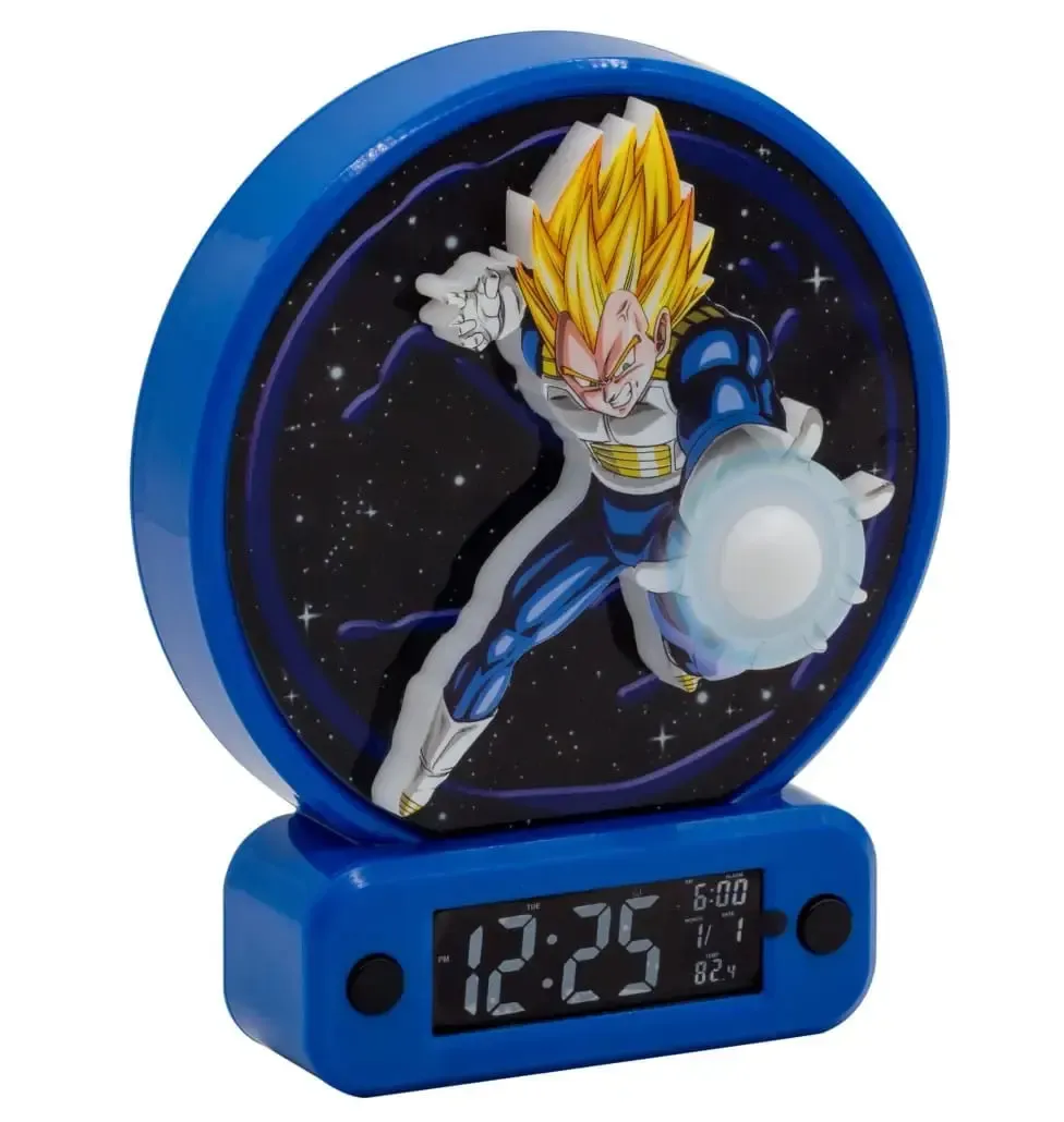 Dragon Ball Z Wecker mit Leuchtfunktion Vegeta 18 cm