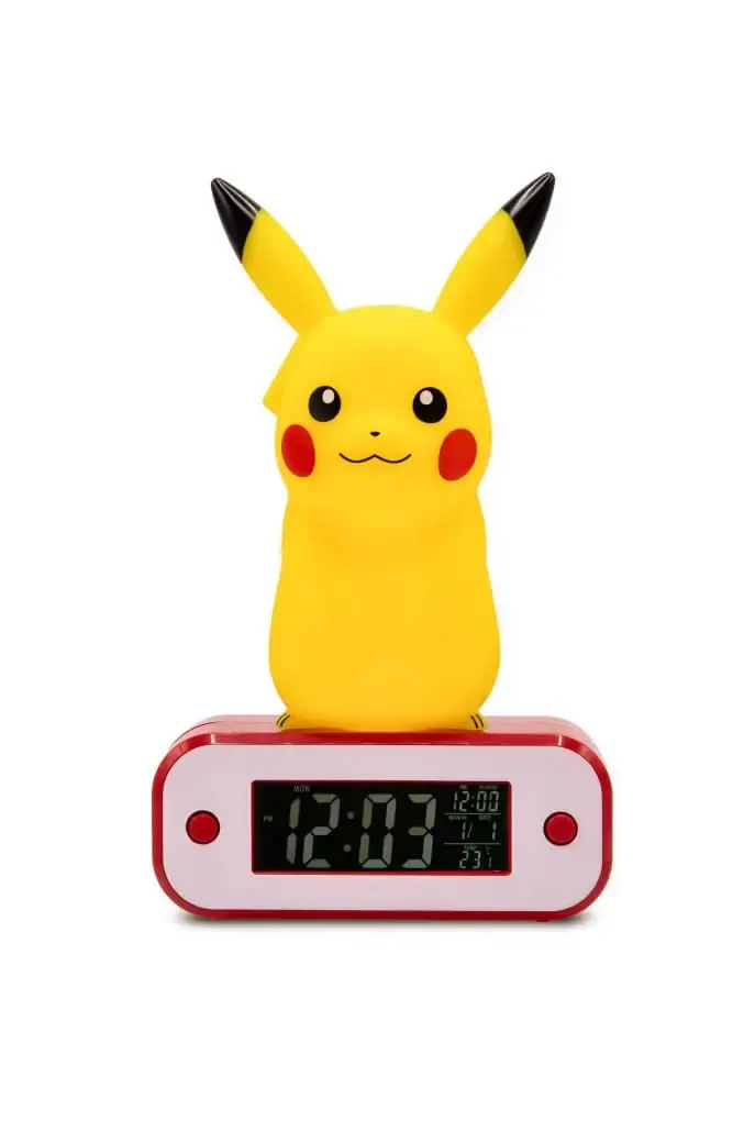 Pokémon Wecker mit Leuchtfunktion Pikachu 18 cm