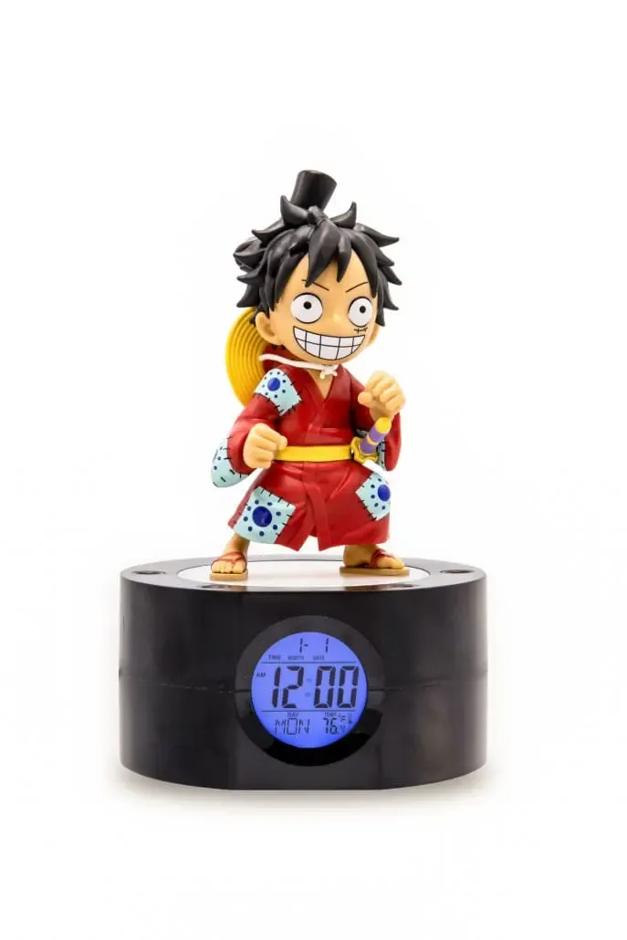 One Piece Wecker mit Leuchtfunktion Ruffy 18 cm