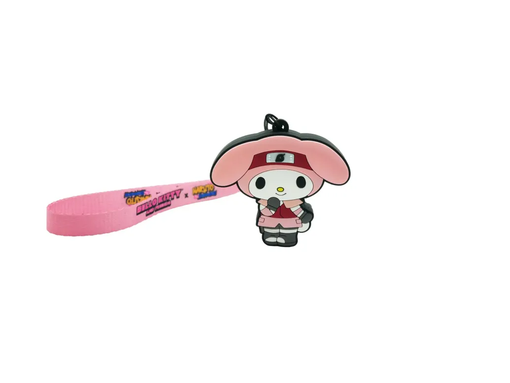 Naruto Shipudden x Hello Kitty PVC Schlüsselanhänger My Melody Sakura