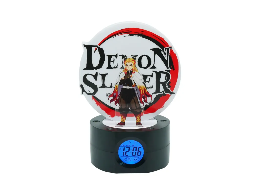 Demon Slayer: Kimetsu no Yaiba Wecker mit Leuchtfunktion Rengoku 21 cm