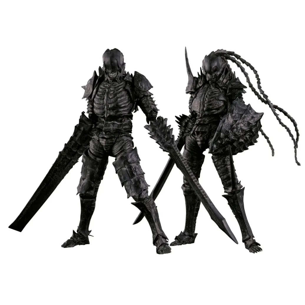 ABARA Actionfiguren Black Gaunas Kudou Denji & Nayuta Set