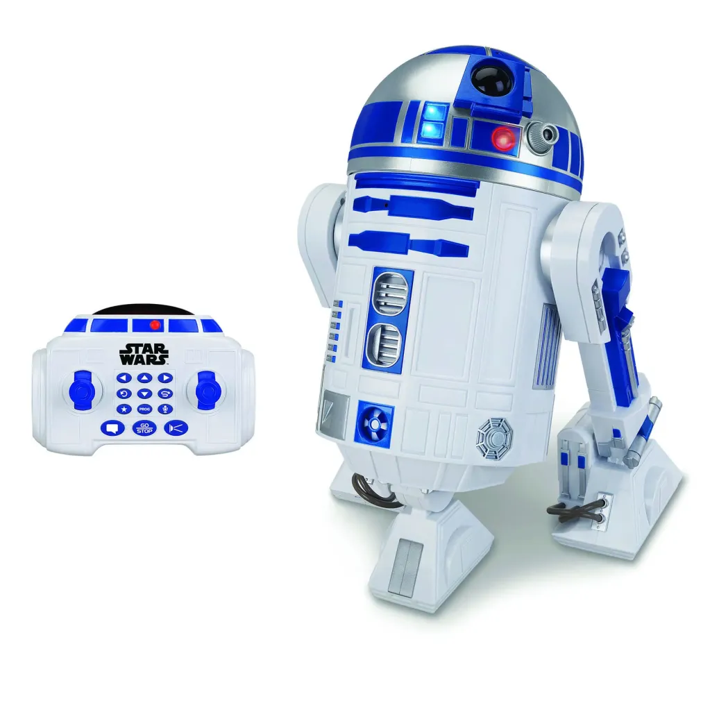 Star Wars VII Interaktiver R2-D2 RC Fahrzeug mit Sound und Leuchtfunktion 45 cm