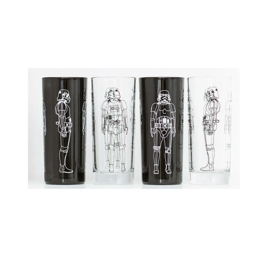 Original Stormtrooper Gläser 4er-Pack