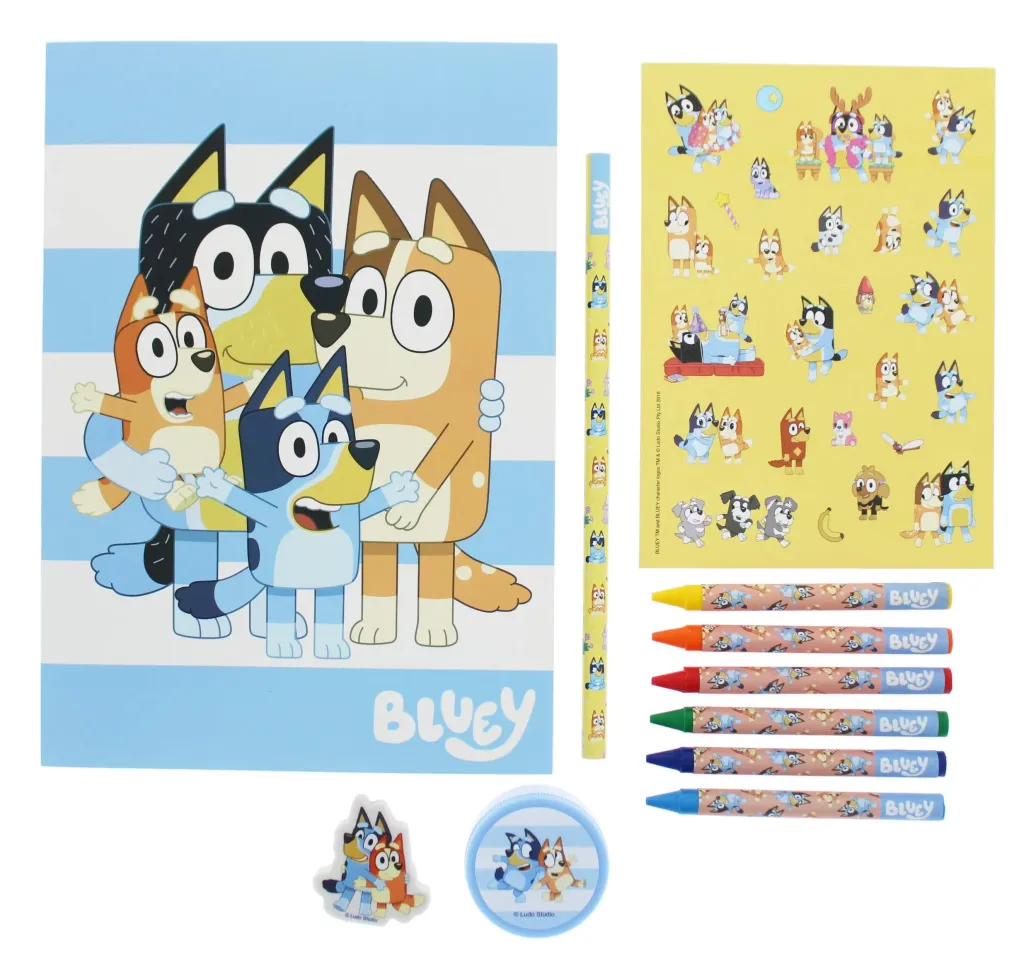 Bluey Schreibset 11-teilig