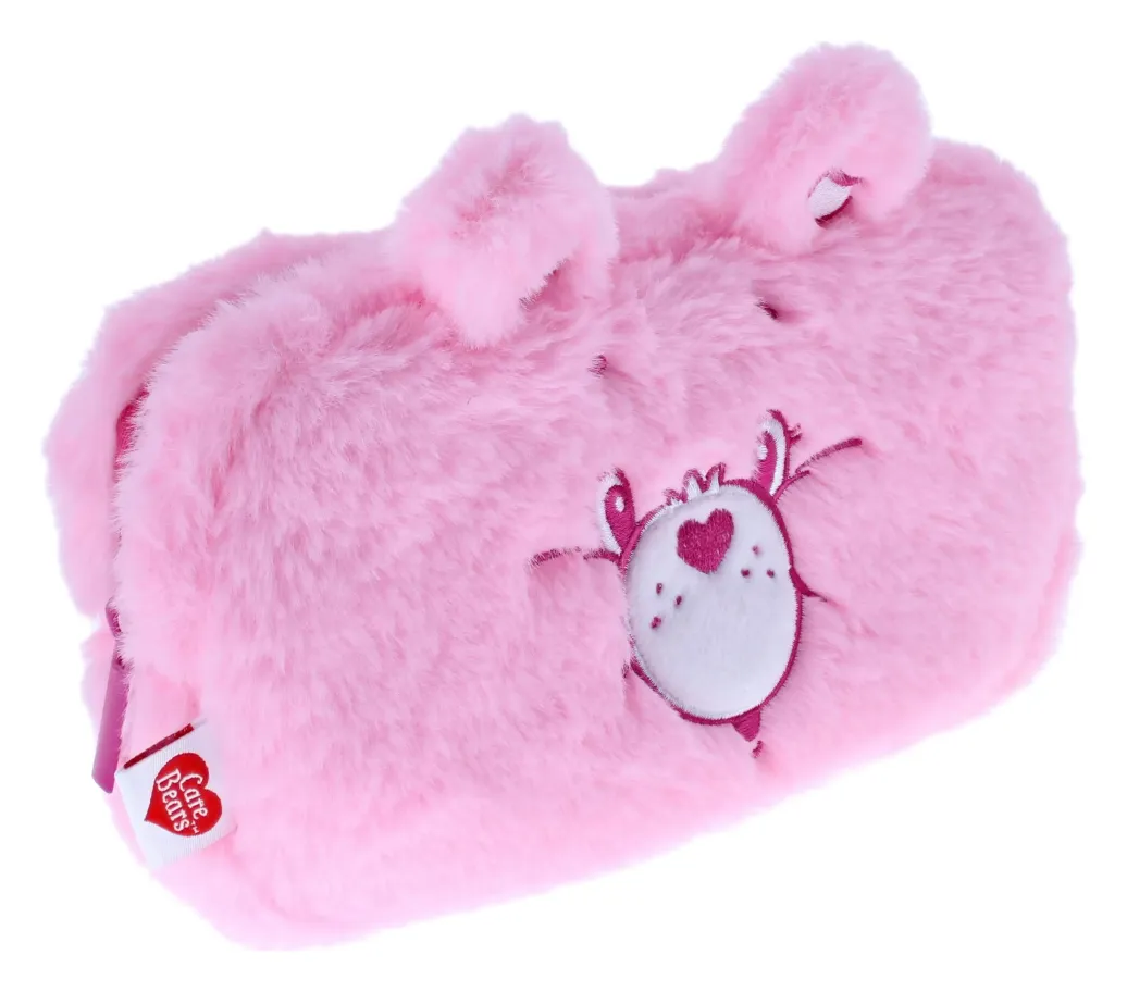 Glücksbärchis Plüsch Federmäppchen Rosa