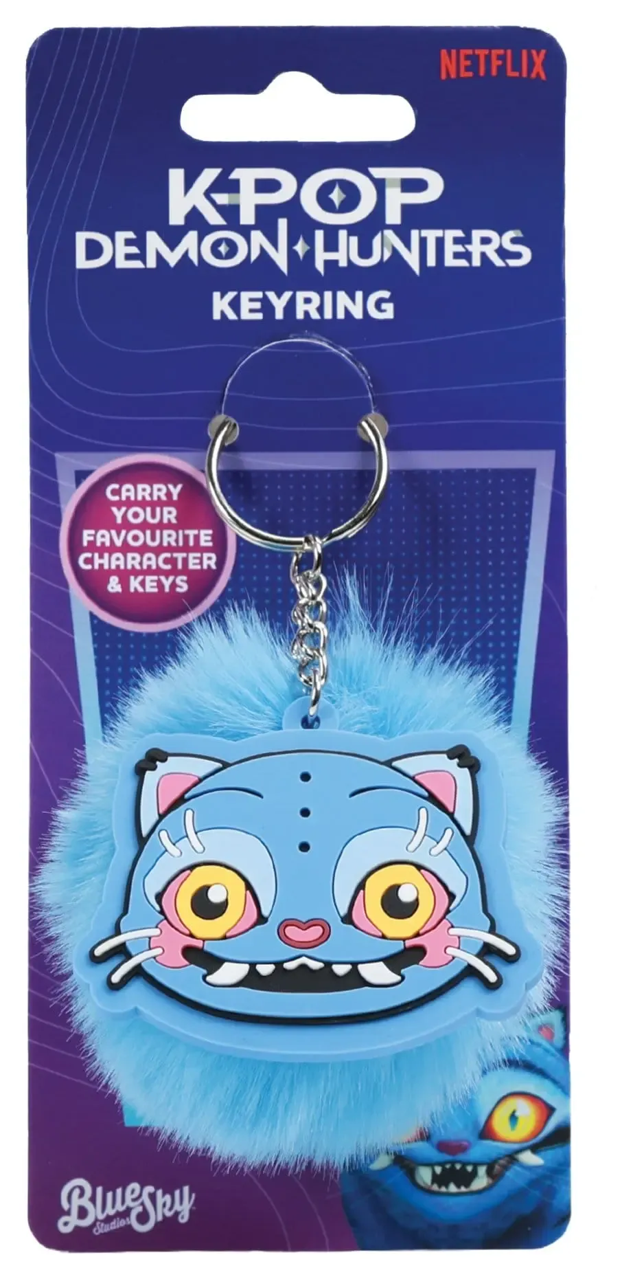 KPop Demon Hunters Pom Pom Schlüsselanhänger Derpy
