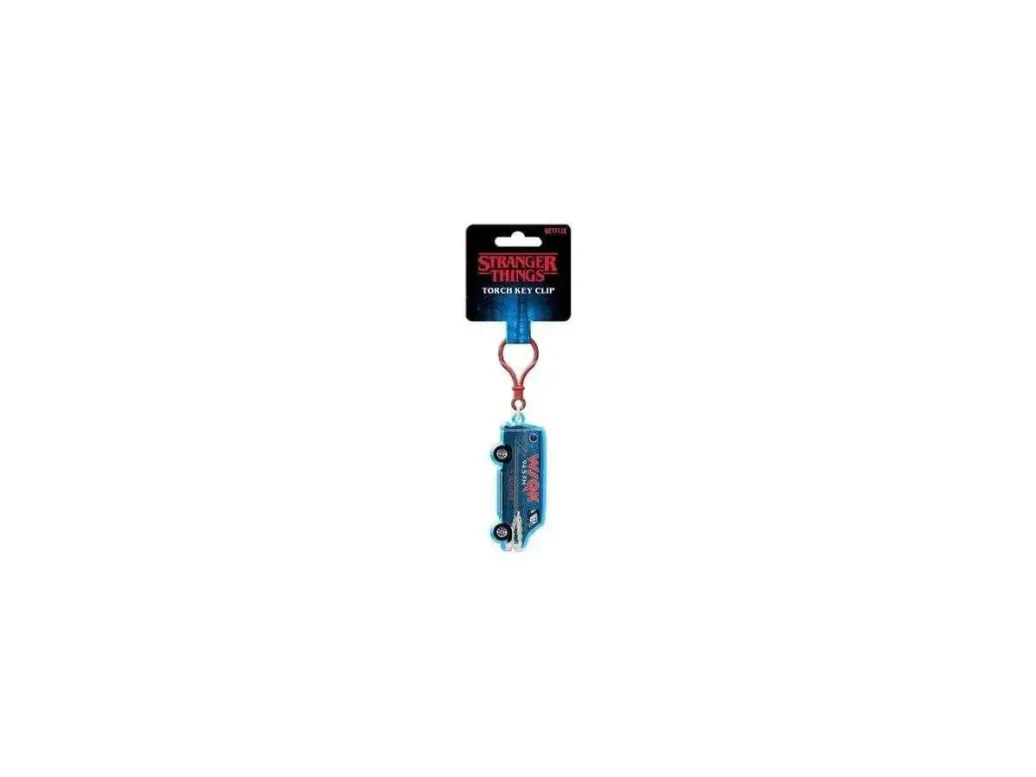 Stranger Things Torch Key Clip Schlüsselanhänger WSQK Van
