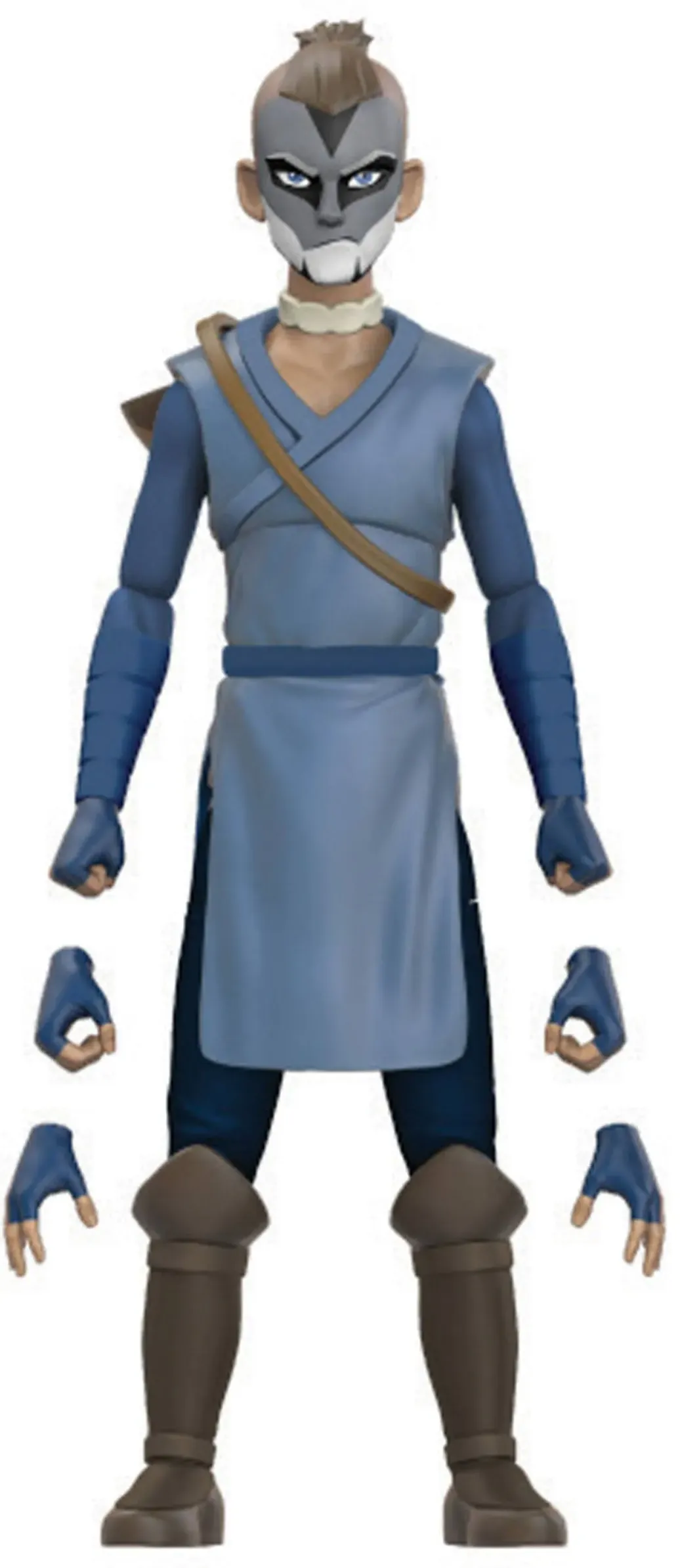 Avatar - Der Herr der Elemente BST AXN Actionfigur Sokka War Paint SDCC Esclusive 13 cm