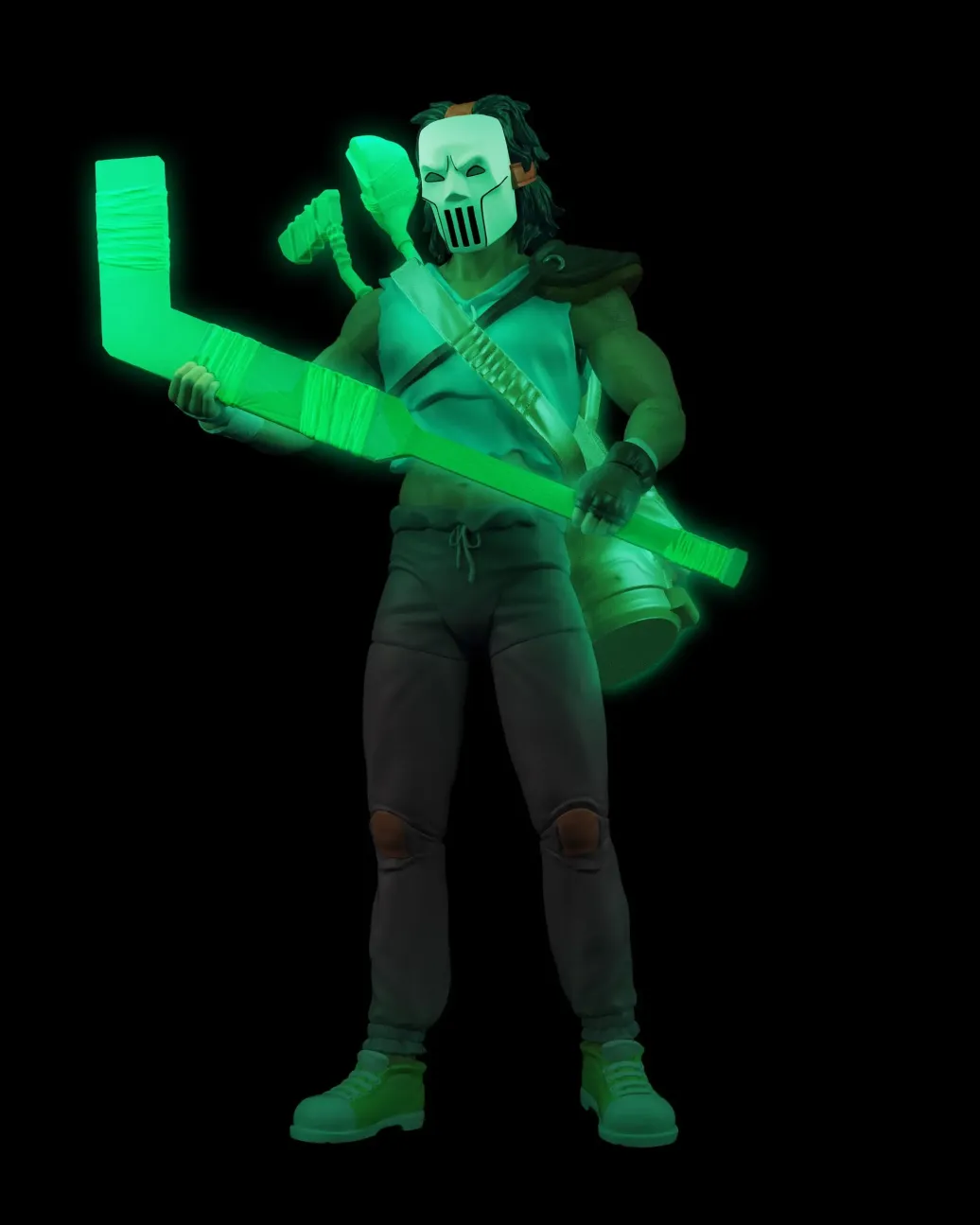 Teenage Mutant Ninja Turtles Casey Jones BST AXN Actionfigur Skull Face Glow-in-the-Dark 13 cm SDCC Exclusive
