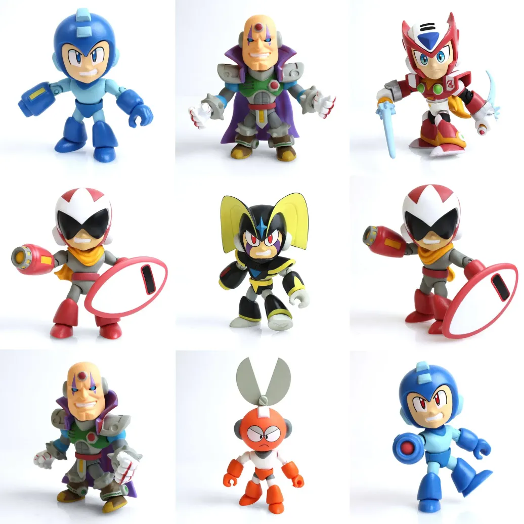 Mega Man GE Action Vinyl Minifiguren 8 cm Display