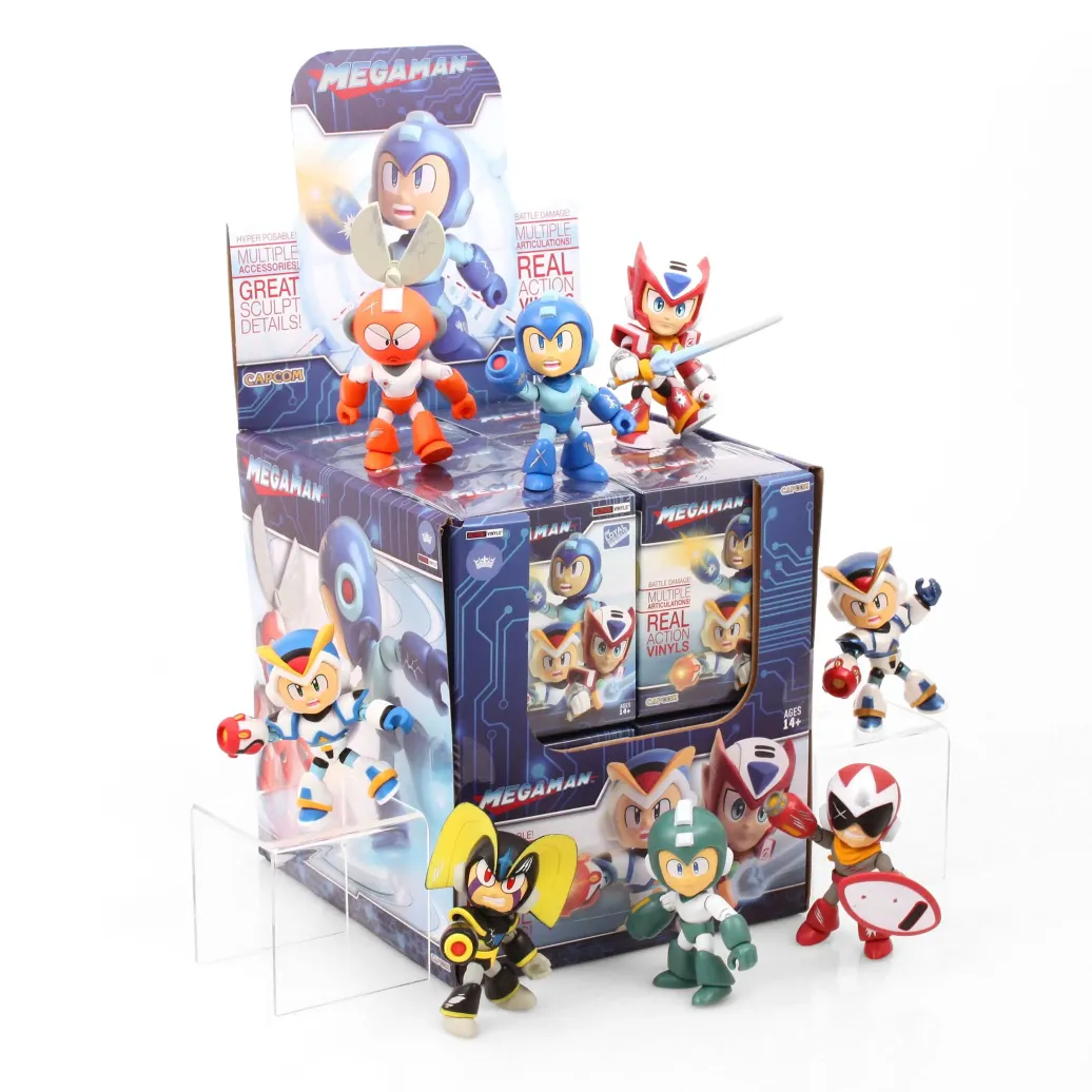 Mega Man WM Action Vinyl Minifiguren 8 cm Display