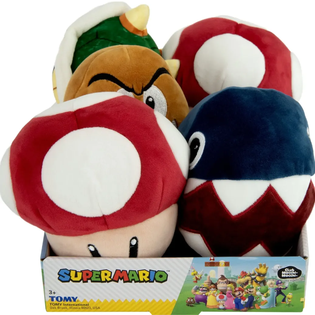 Super Mario Mocchi-Mocchi Junior Plüschfiguren Wave 11 15 cm Sortiment (5)