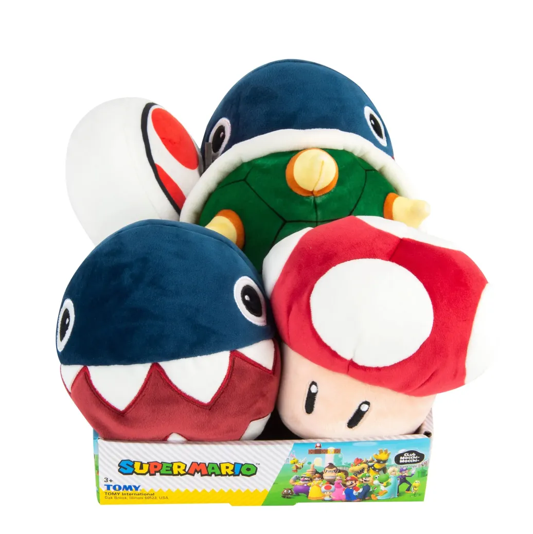 Mario Kart Mocchi-Mocchi Plüschfiguren Set 4 15 cm Sortiment (5)