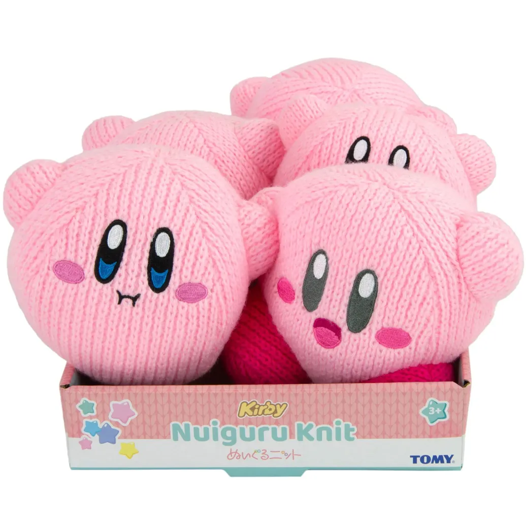 Kirby Junior Nuiguru-Knit Plüschfiguren Wave 1 15 cm Sortiment (5)