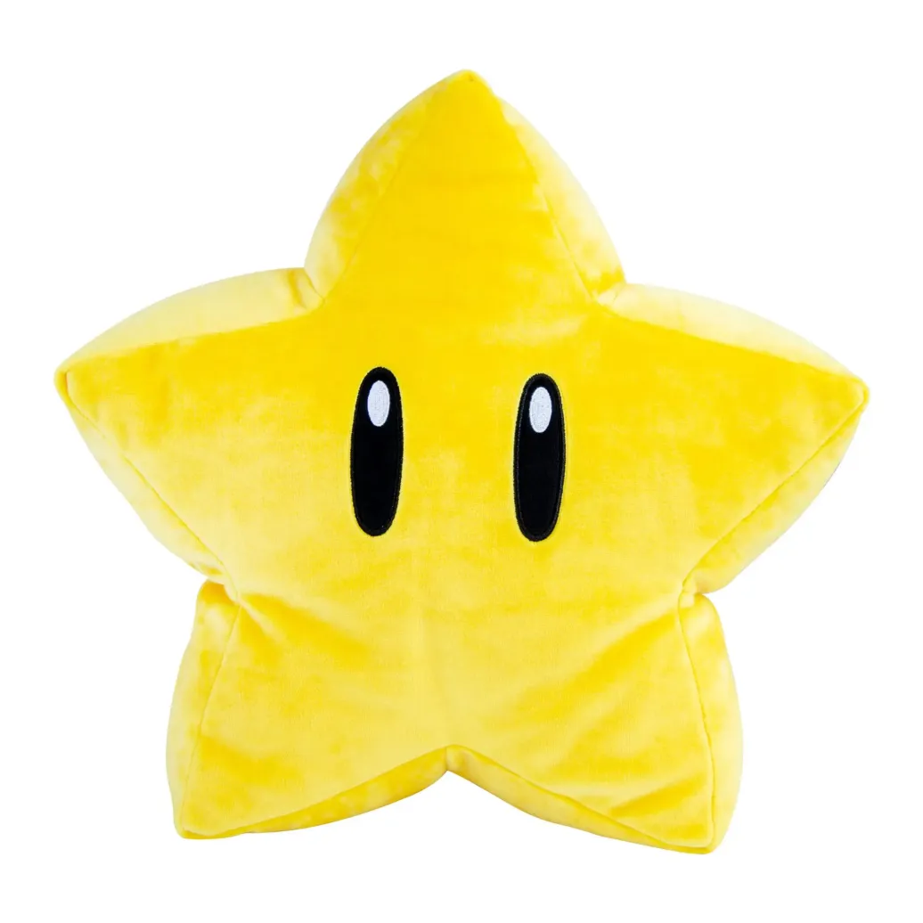 Super Mario Mocchi-Mocchi Plüschfigur Mega - Super Stern 30 cm