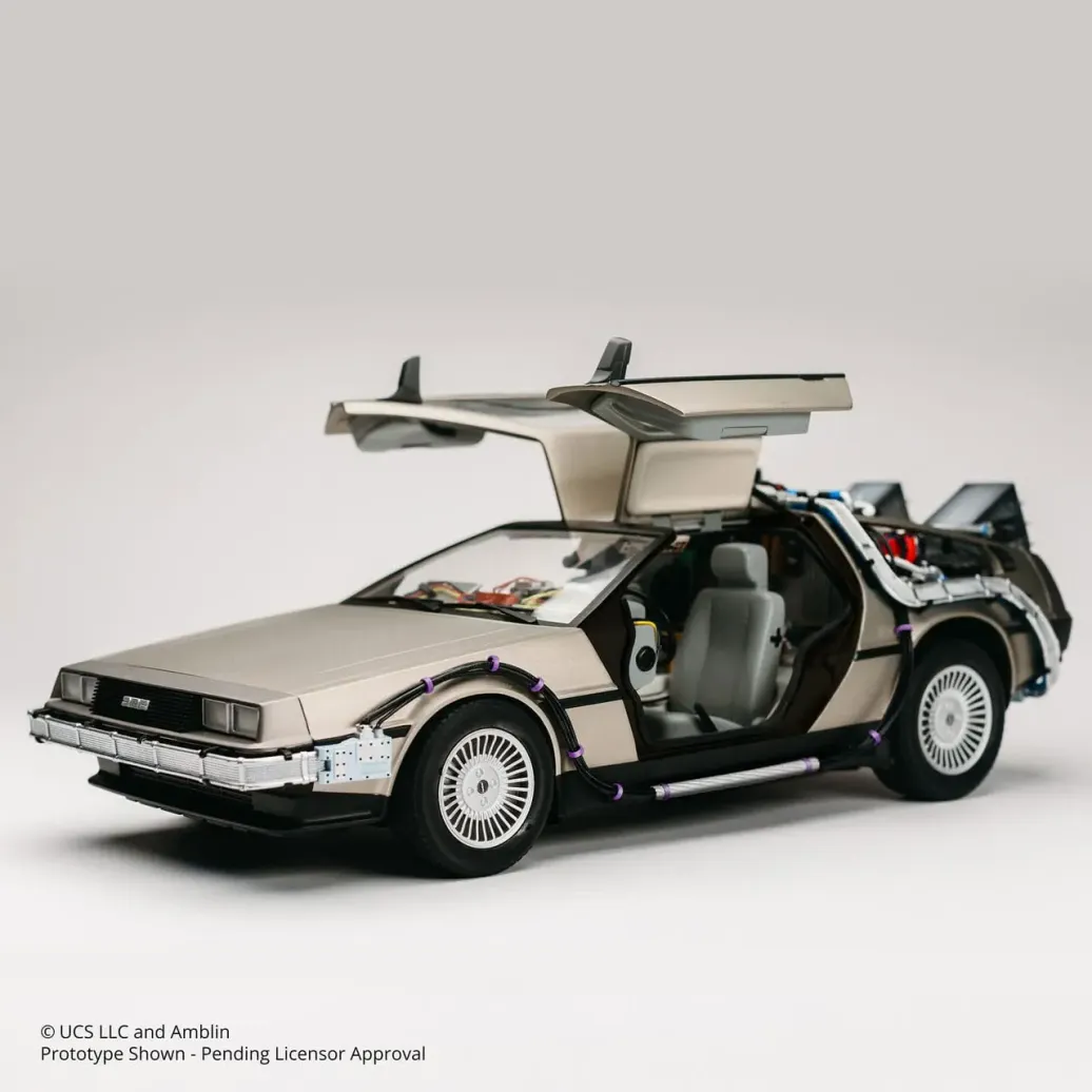 Zurück in die Zukunft DeLorean Diecast Modellauto 1:10
