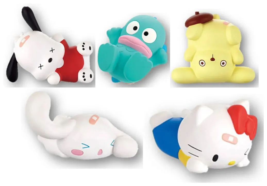 Sanrio Twinchees Minifiguren Falling 5 cm Display (24)