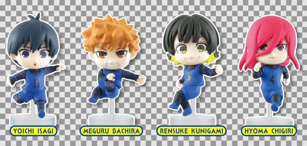 Blue Lock Twinchees Minifiguren Hoppin' 5 cm Display (24)