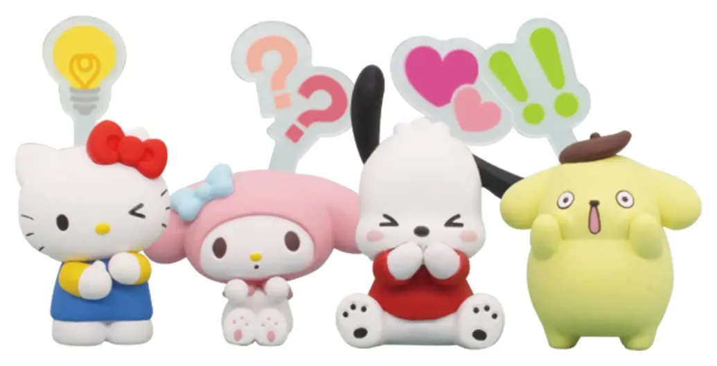 Sanrio Twinchees Minifiguren Hello Kitty & Friends Pikon Mind 5 cm Blind Pack Display (24) 