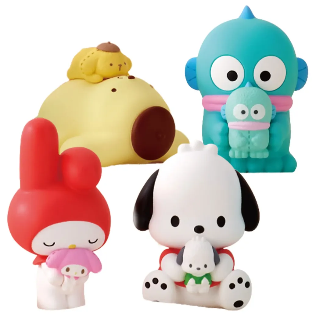 Sanrio Twinchees Minifiguren Hello Kitty & Friends My Cuddly Buddy 5 cm Blind Pack Display (24) 
