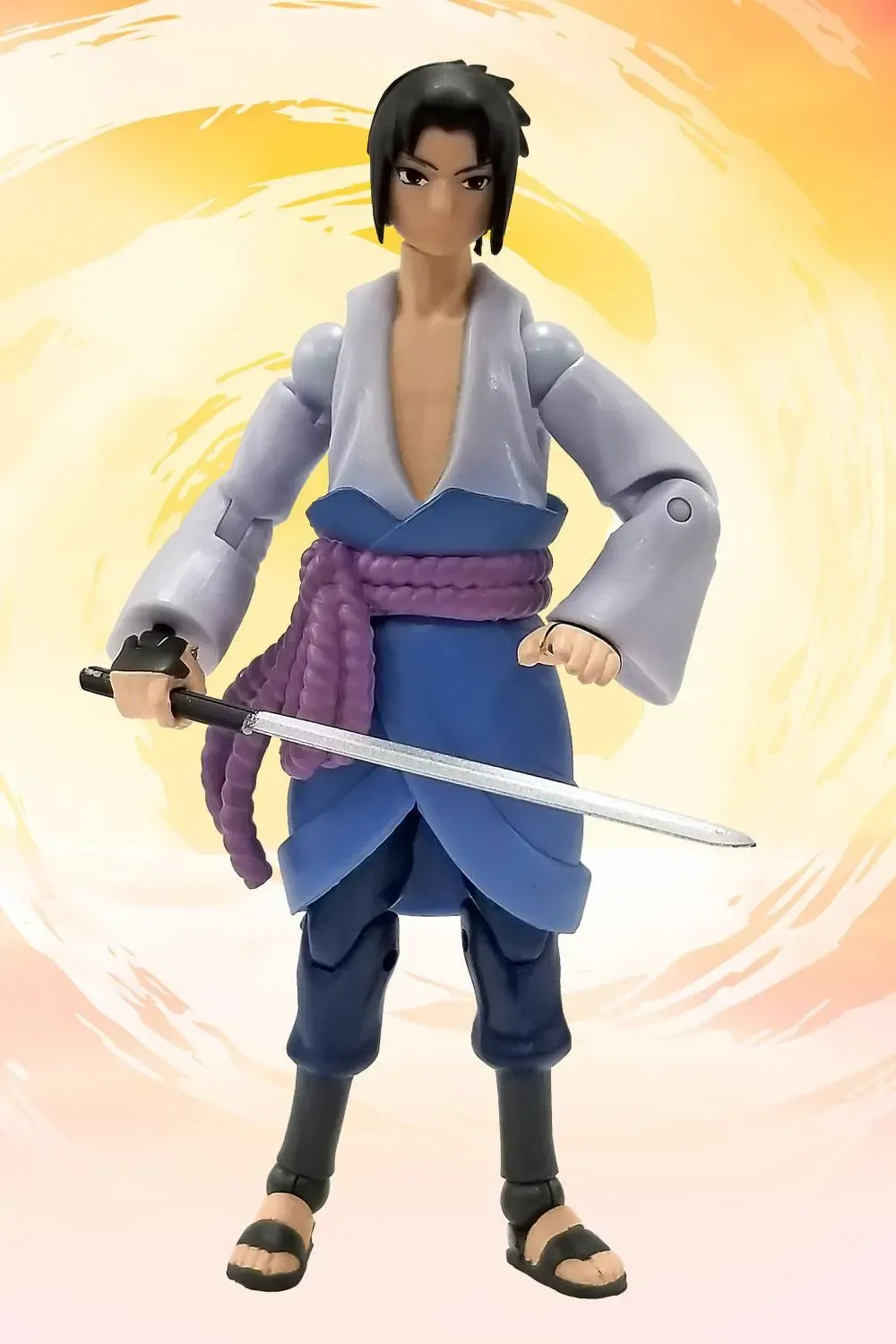 Naruto Shippuden Encore Collection Actionfigur Sasuke (Alternate Head) 10 cm