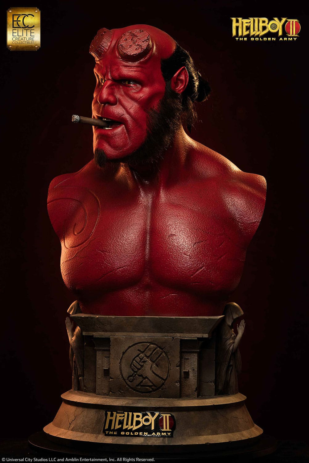 Hellboy Büste 1/1 Hellboy 100 cm