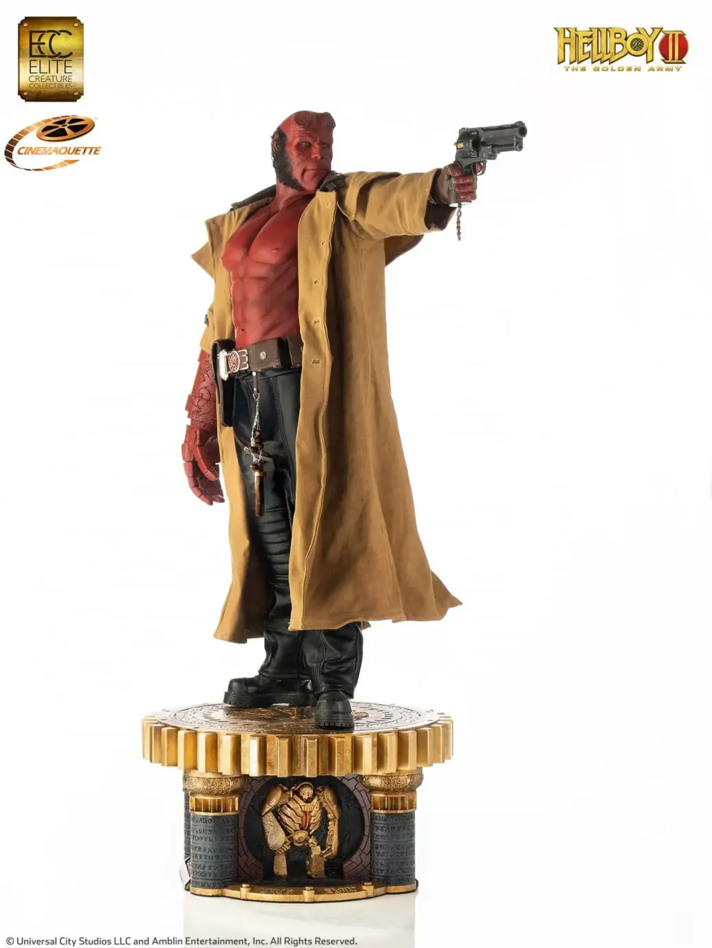 Hellboy - Die goldene Armee Elite Creature Line Statue 1/3 Hellboy 86 cm